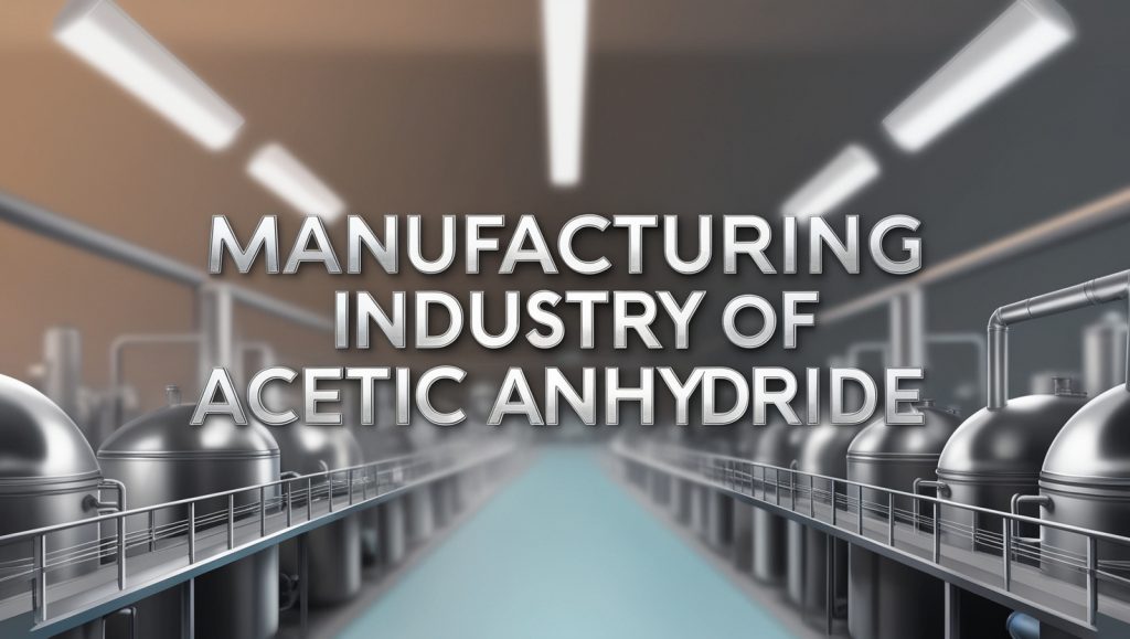 Acetic Anhydride Manufacturing