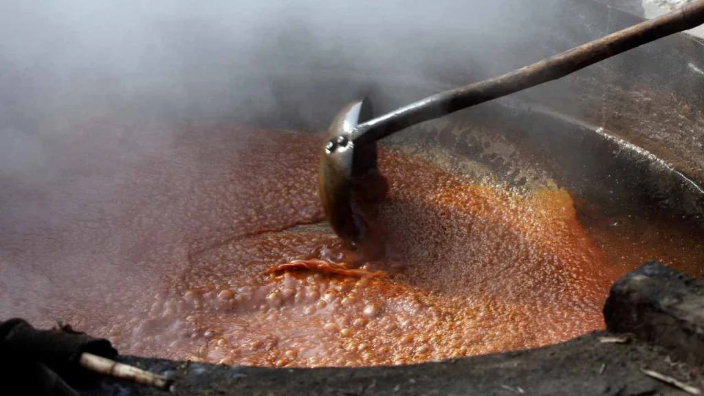 Jaggery Making Process