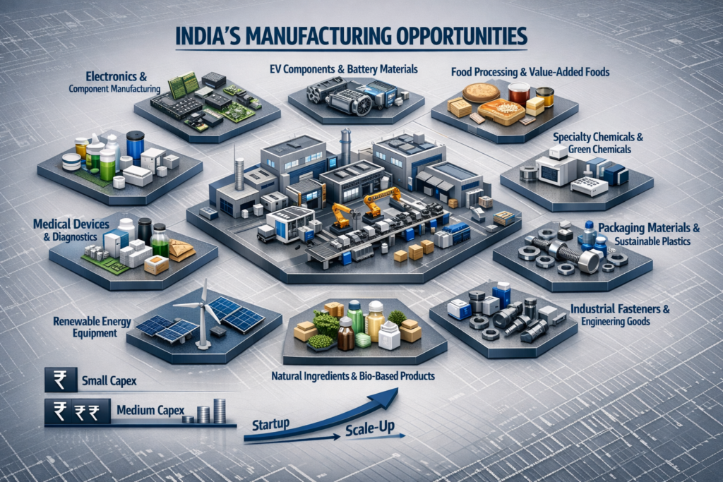 Auto component manufacturing opportunities India 2026