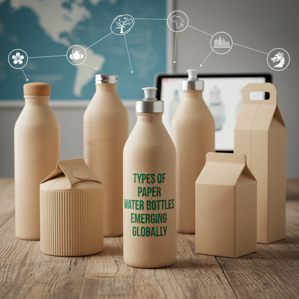 Paper-based water bottle as a sustainable alternative to plastic packaging in India