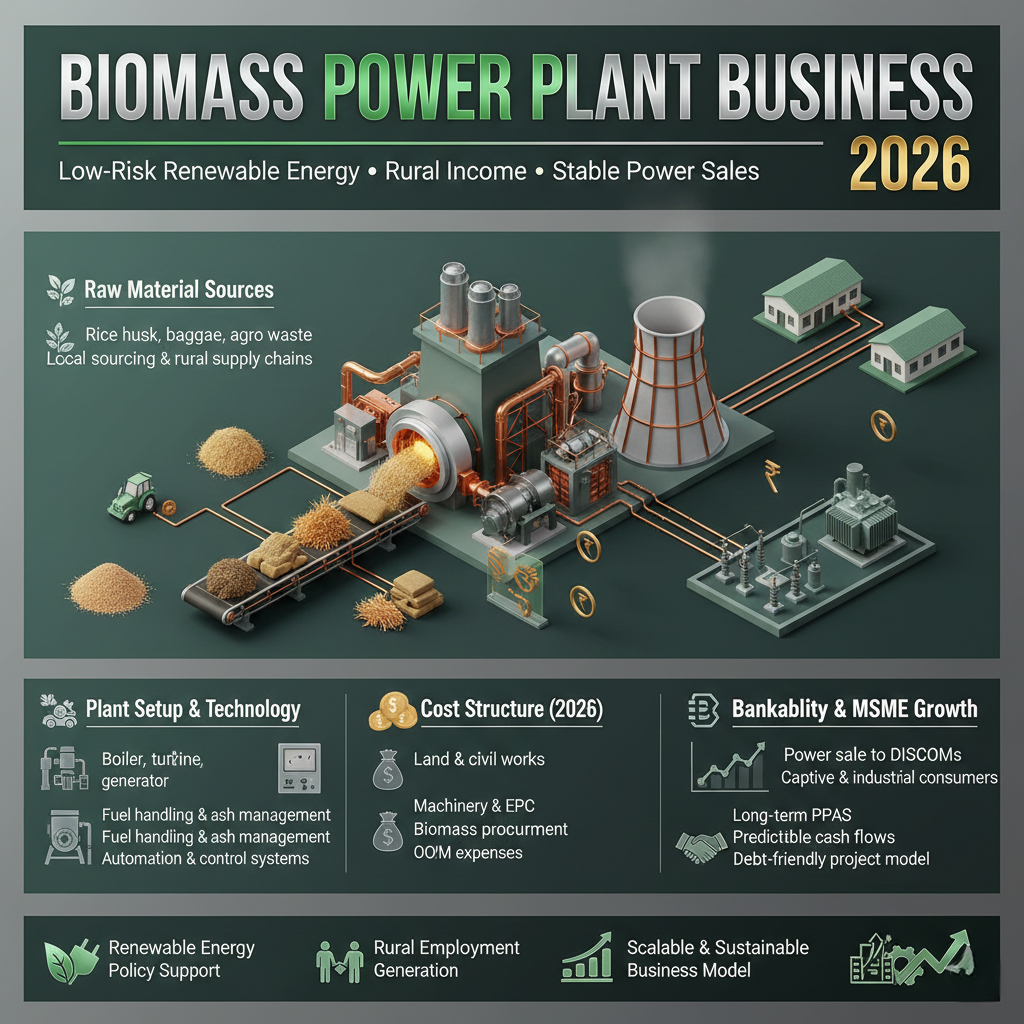 “Biomass power plant in India 5 MW capacity”
