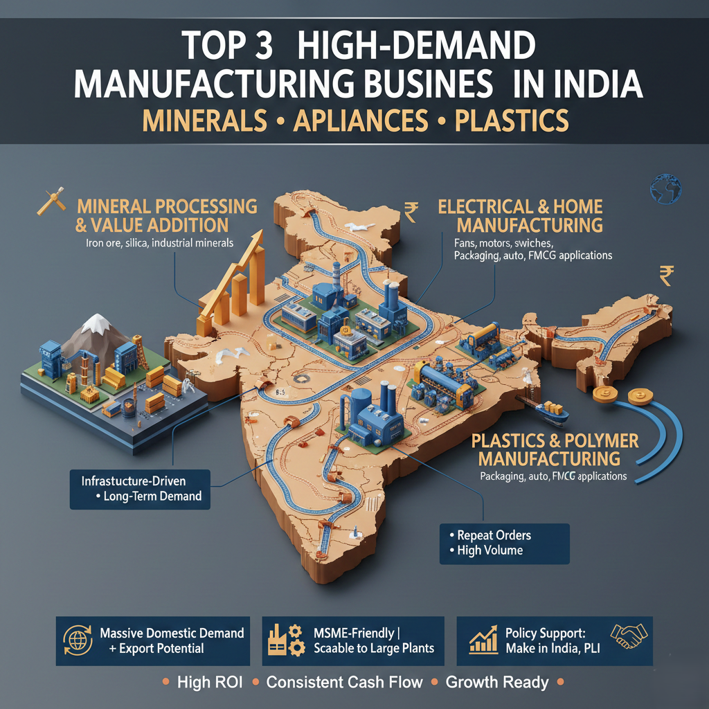 Iron ore manufacturing business in India