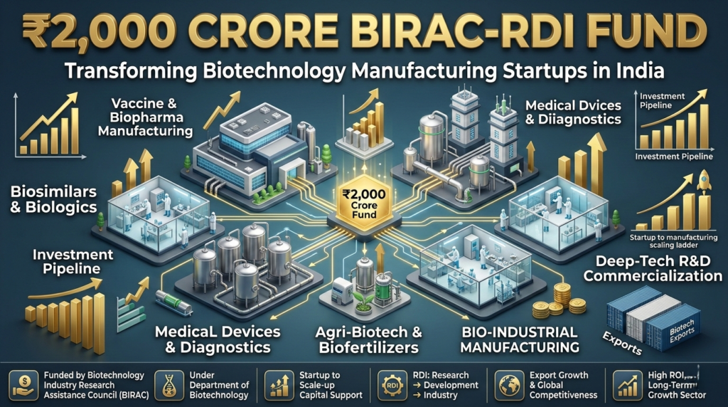 BIRAC RDI Fund for Biotechnology