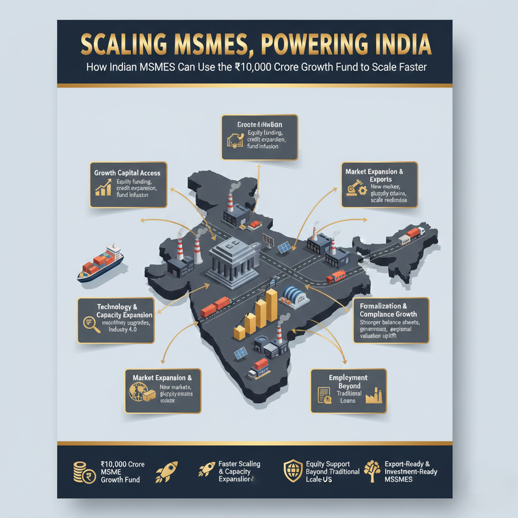 Indian MSMEs using ₹10,000 crore Growth Fund to scale business