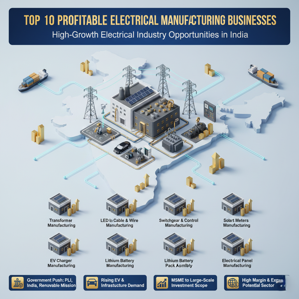 Electrical manufacturing business India transformer production unit