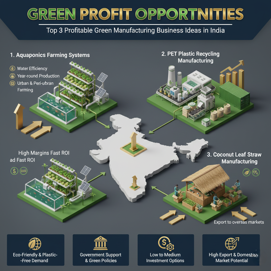 Green manufacturing ideas India