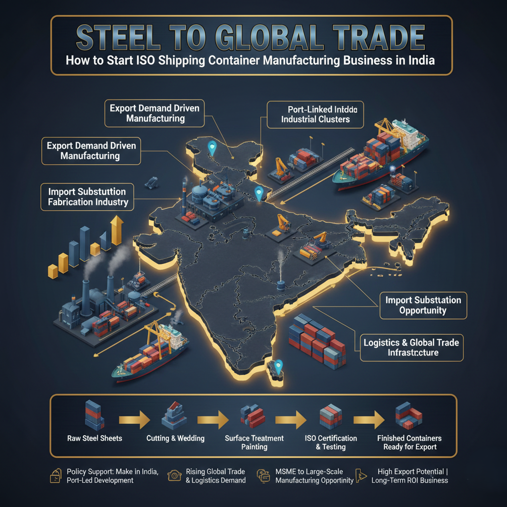 container manufacturing business in India