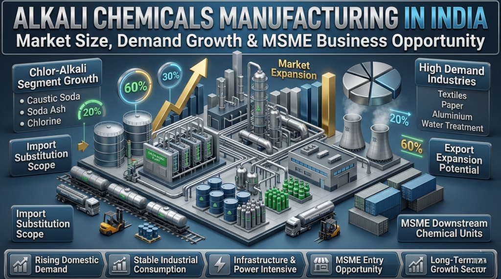 Alkali Chemicals Manufacturing in India