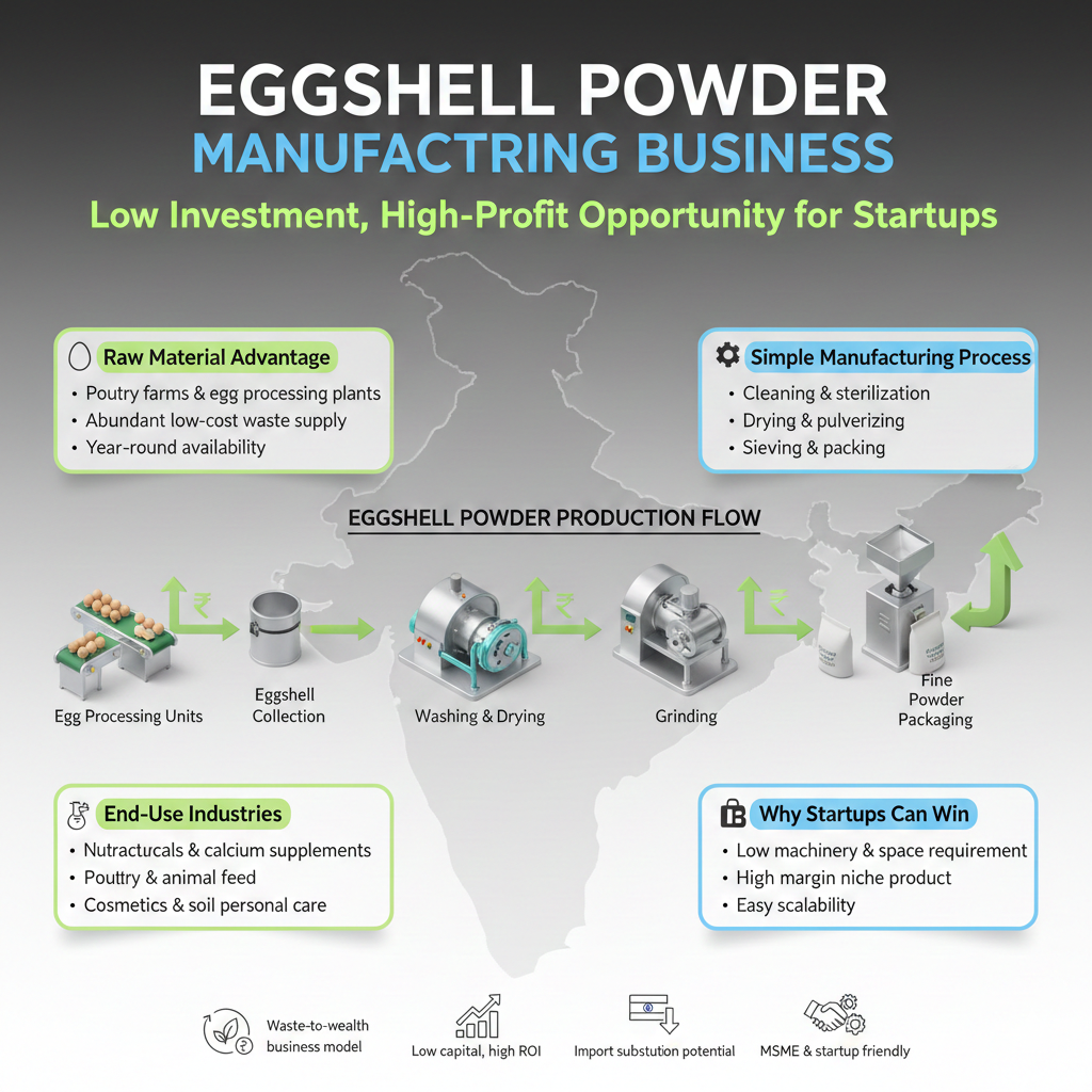 eggshell-powder-manufacturing-process-in-india