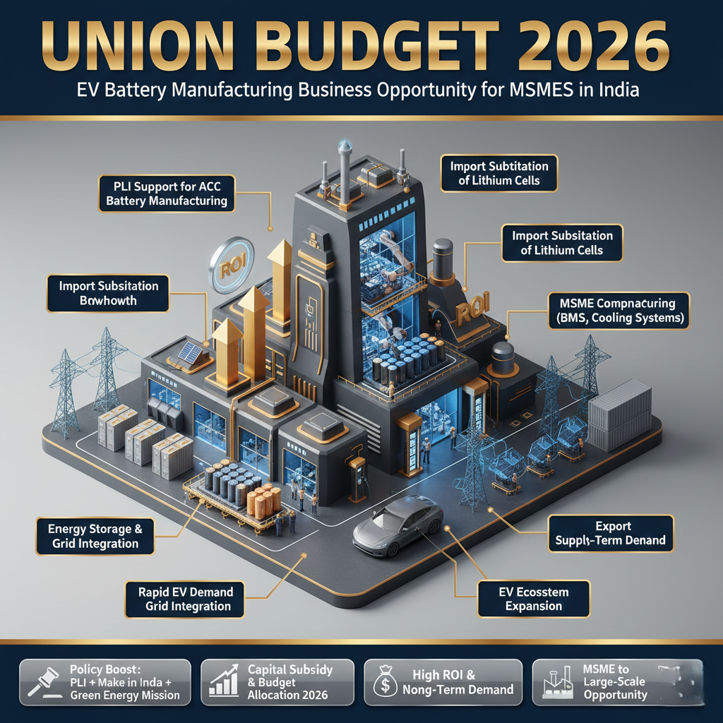 EV Battery Manufacturing Business