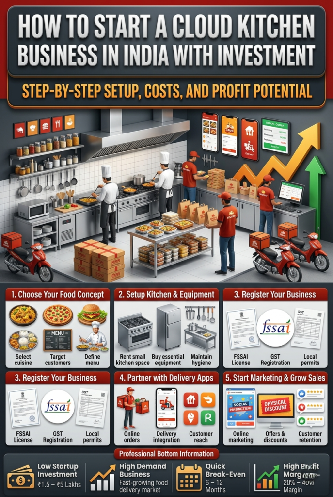 Cloud Kitchen Business in India