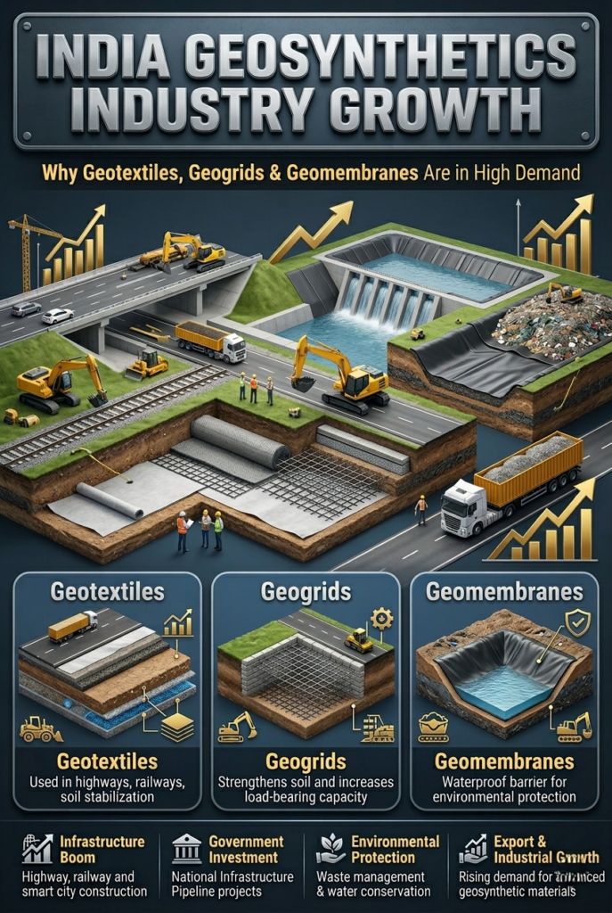 India Geosynthetics Market Growth