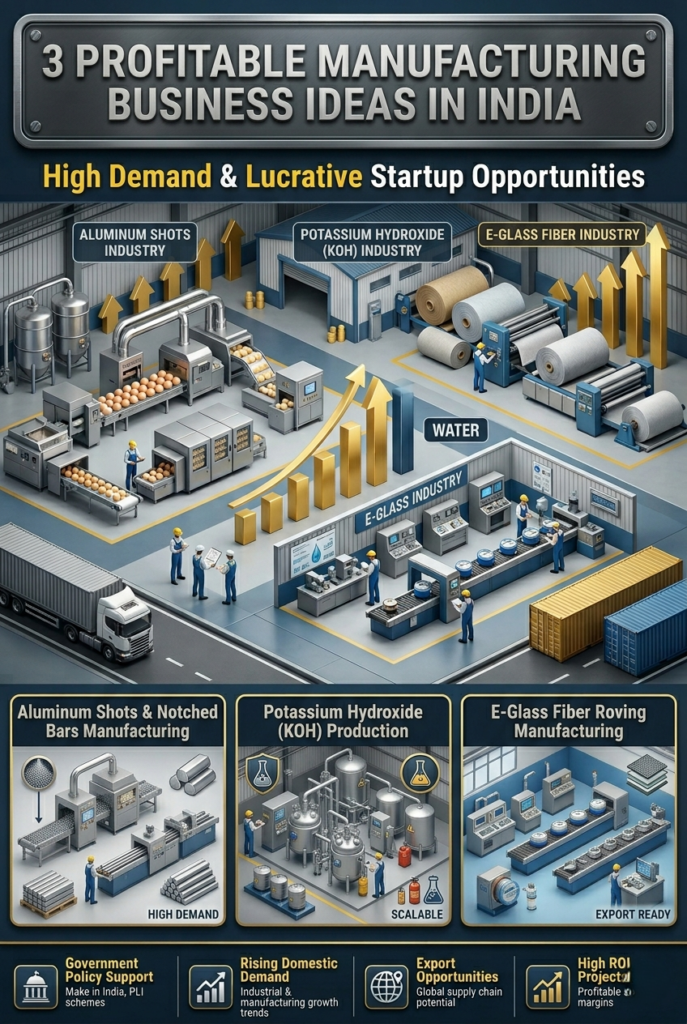 3 Profitable Manufacturing Business Ideas