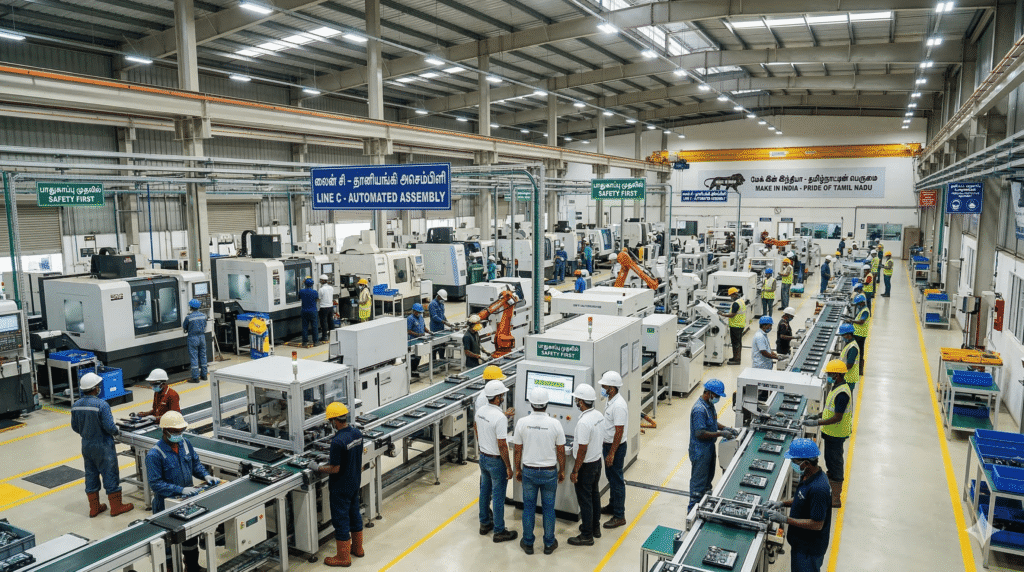 Why Entrepreneurs Are Exploring Manufacturing
Opportunities in Tamil Nadu