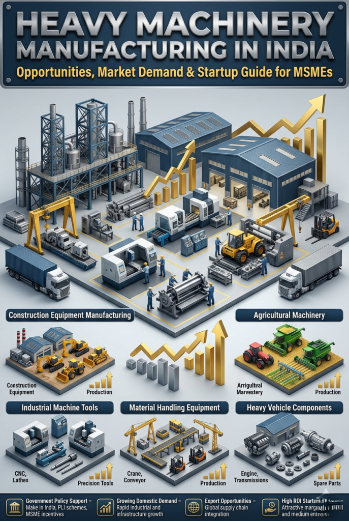 Heavy Machinery Manufacturing in India