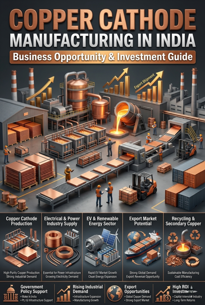 Copper Cathode Manufacturing in India