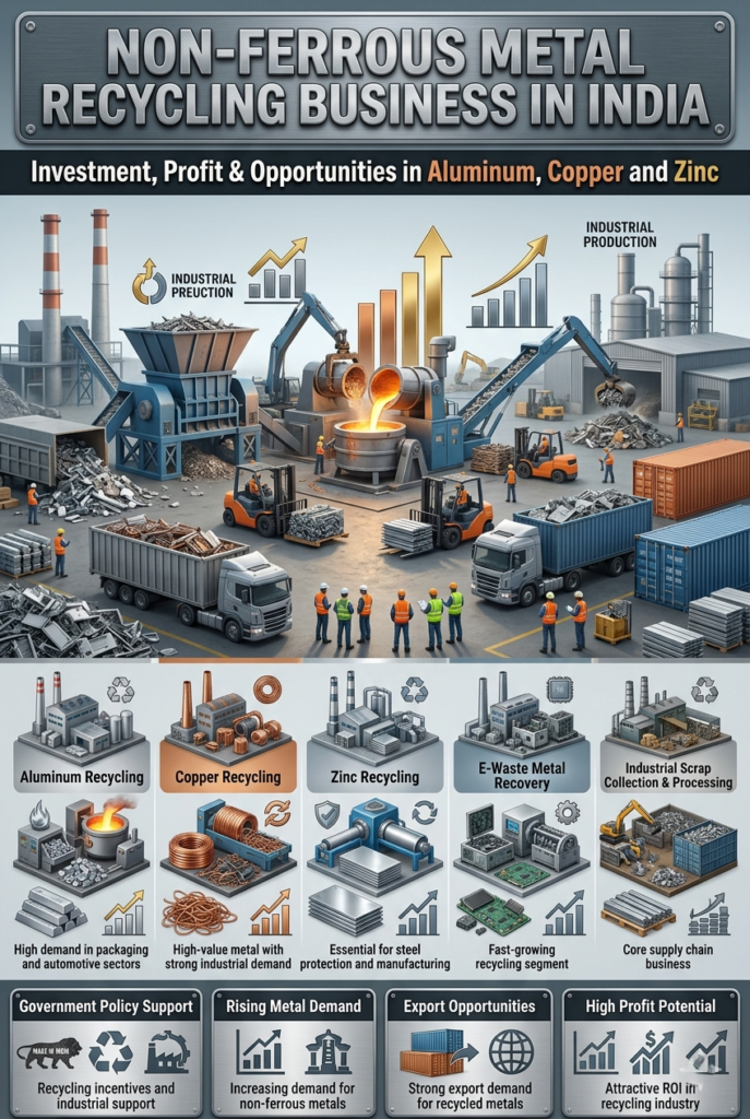 Non ferrous recycling business