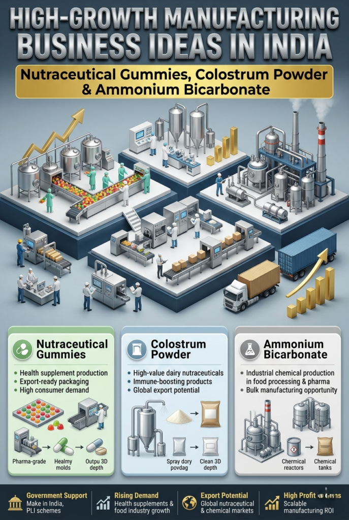 Manufacturing Business Ideas in India