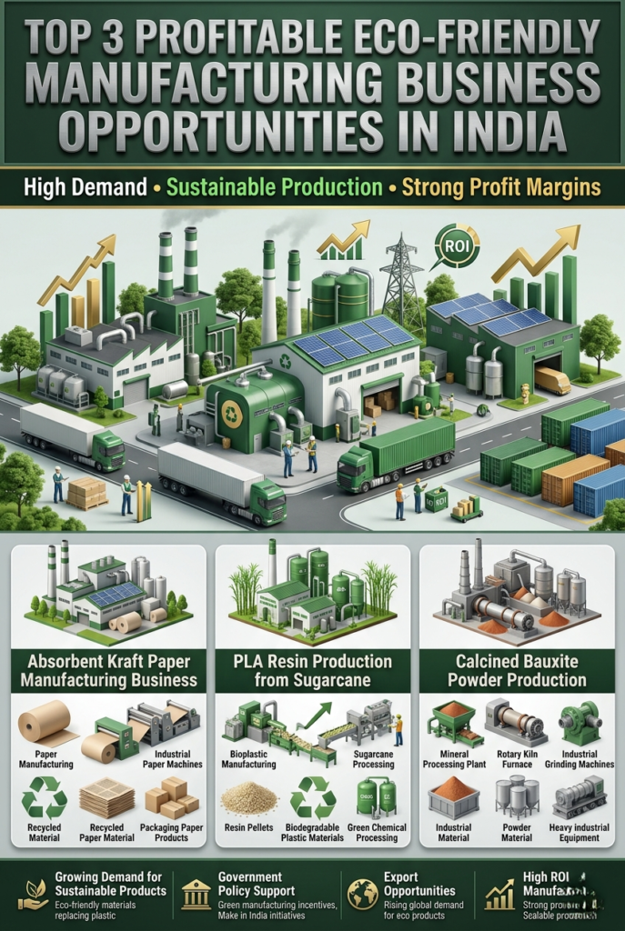 Eco-friendly manufacturing business