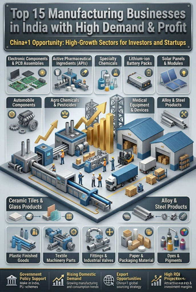 China+1 manufacturing India