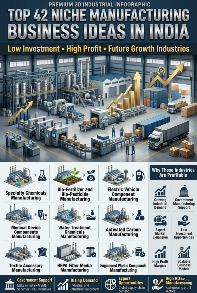 Niche manufacturing business ideas