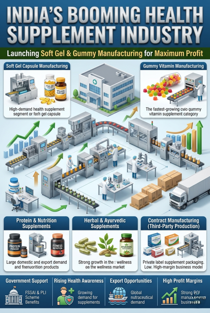 Health supplement industry India