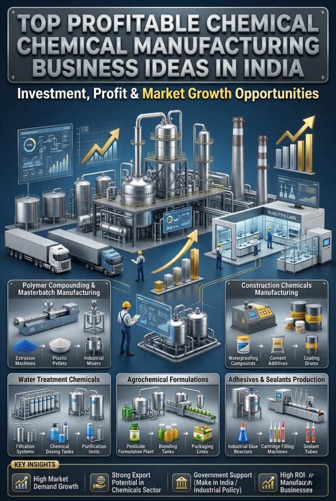 Chemical Manufacturing Business Ideas