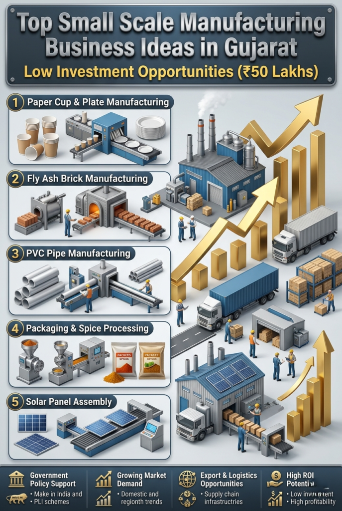 Small manufacturing business Gujarat
