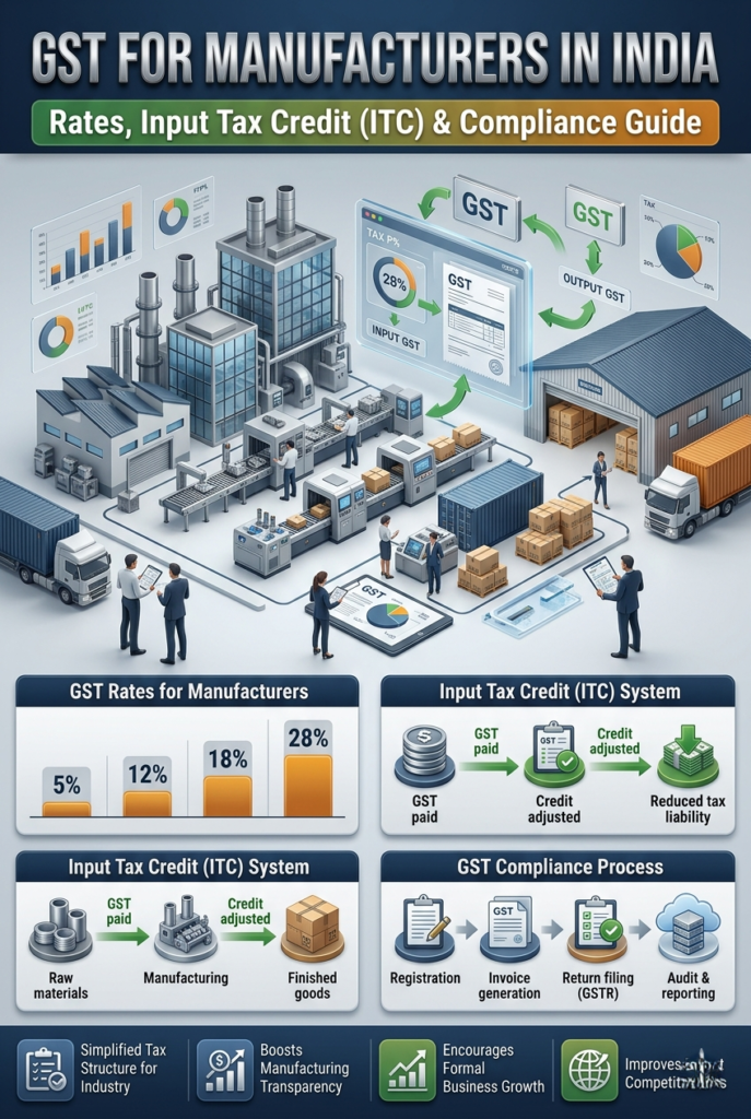GST for Manufacturers in India