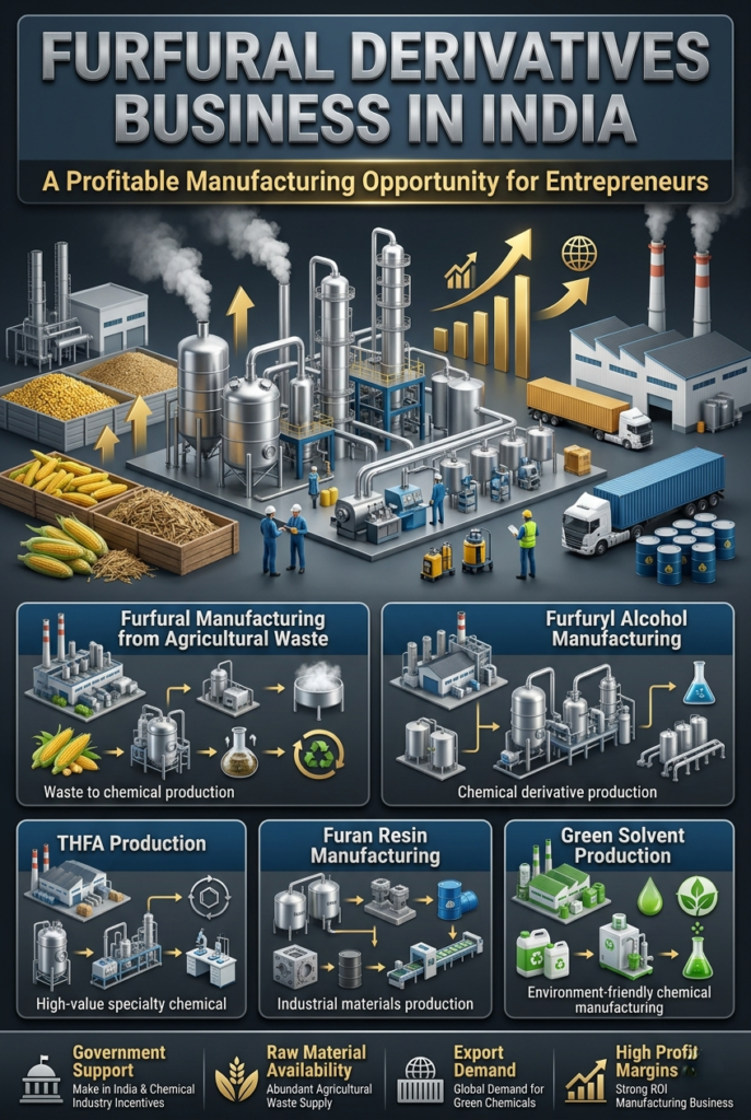 Furfural derivatives business in India