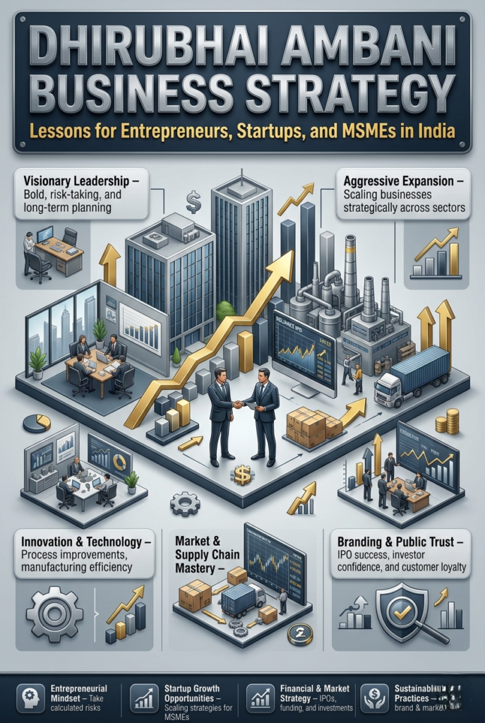 Dhirubhai Ambani business strategy