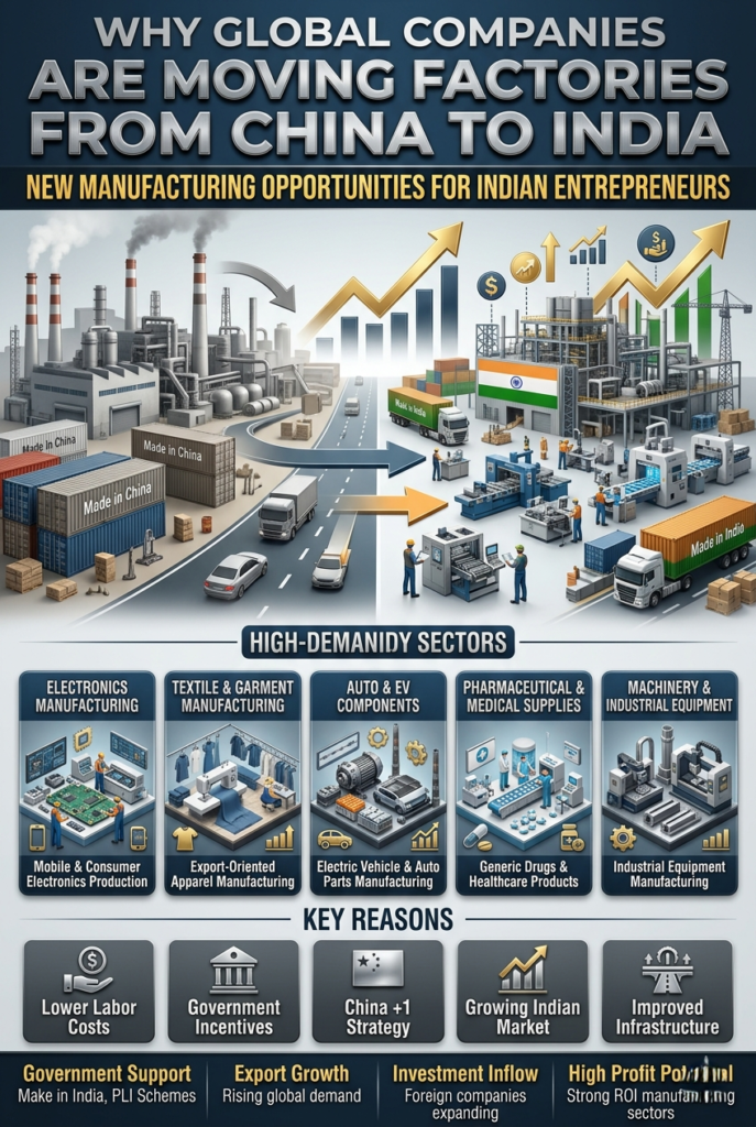 China+1 strategy India manufacturing