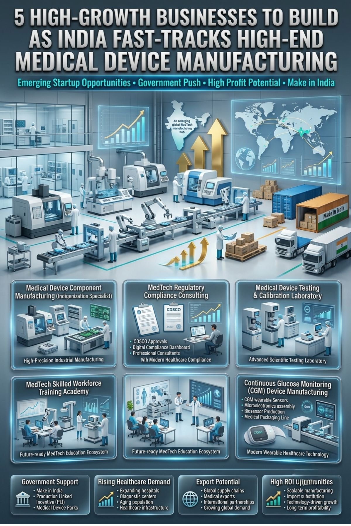 Medical Device Manufacturing Business in India | 5 High-Growth Opportunities (2026)