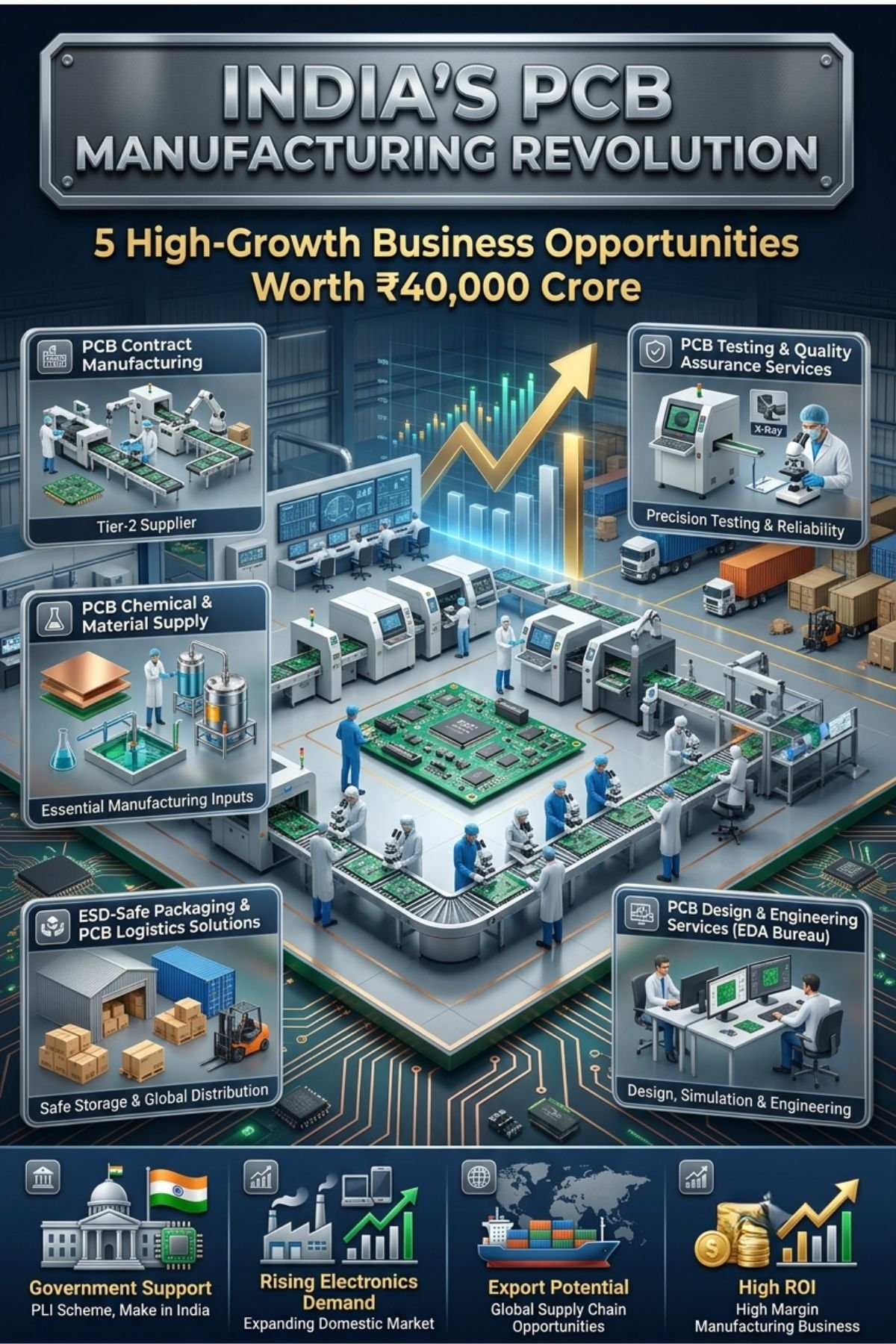 India PCB Manufacturing Business Opportunities: Top 5 Startup 