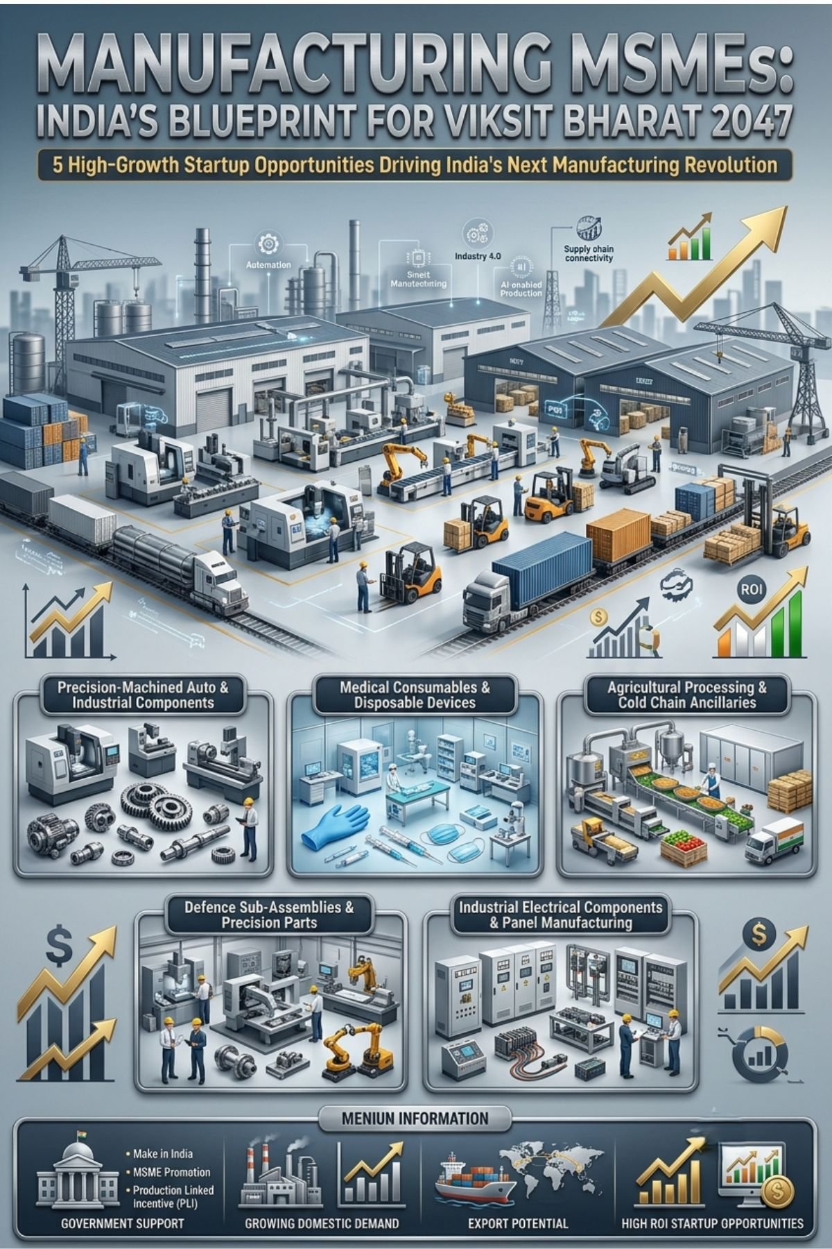 Manufacturing MSMEs in India : Viksit Bharat 2047 Business