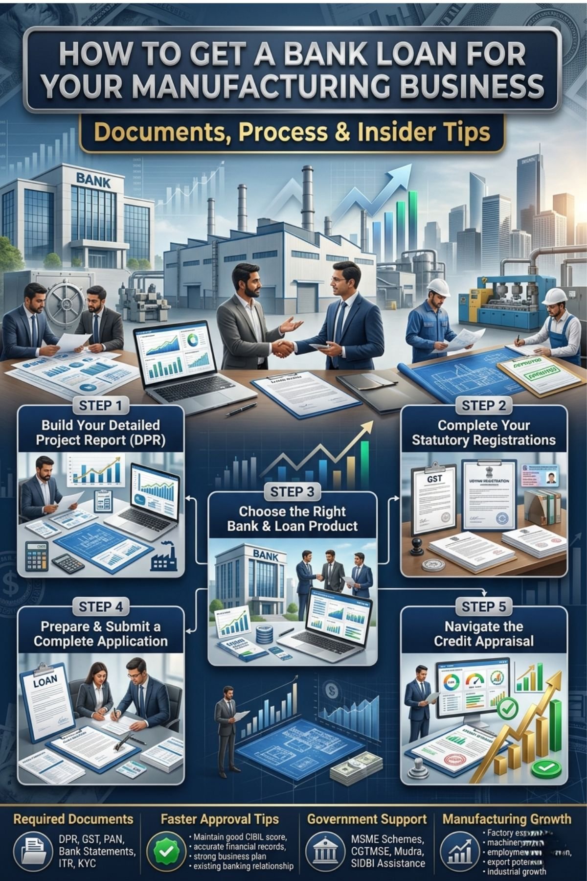 Manufacturing Business Loan in India