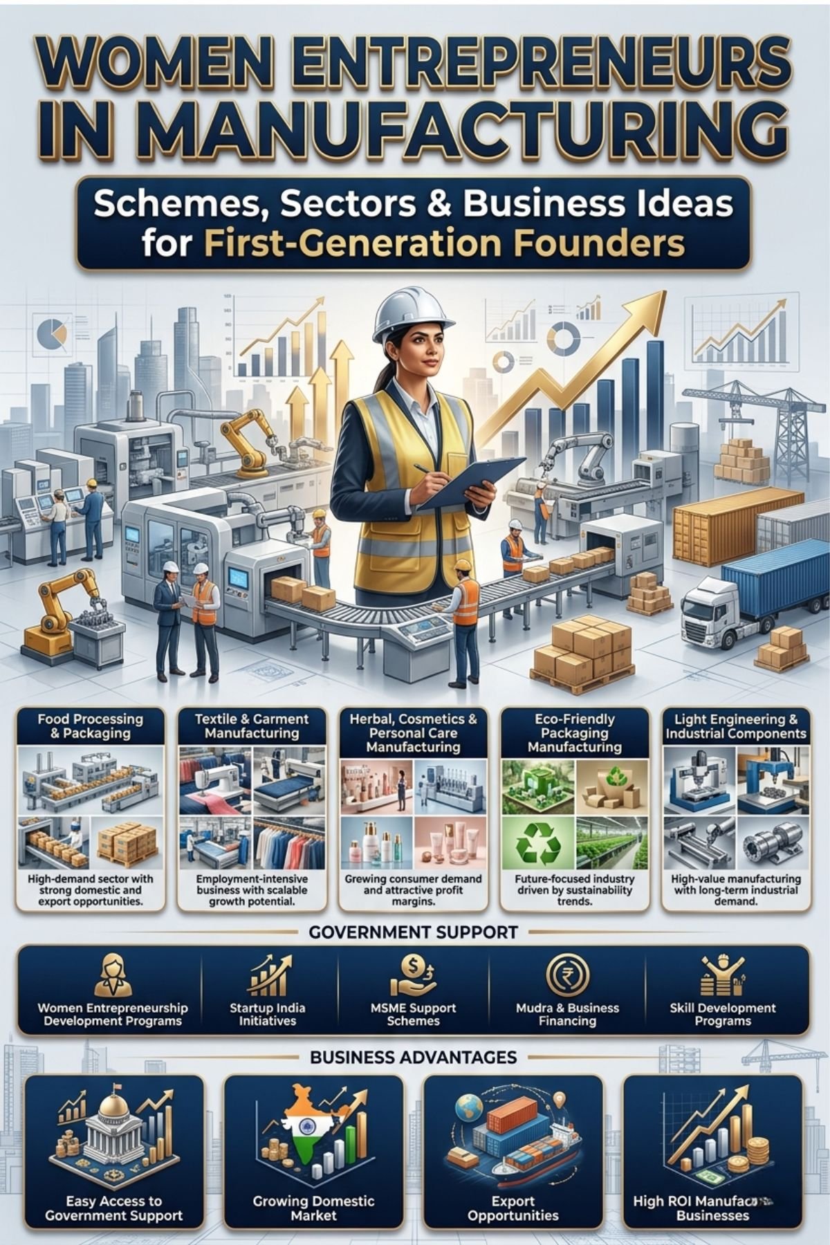 Women Entrepreneurs in Manufacturing India: Growth Guide