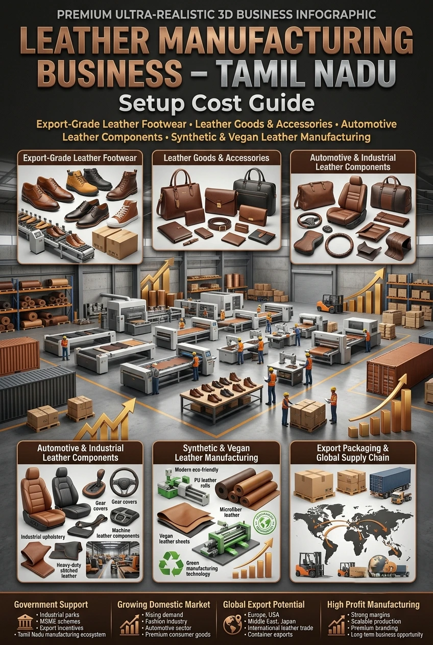 Leather Manufacturing Business in Tamil Nadu: Profit Guide