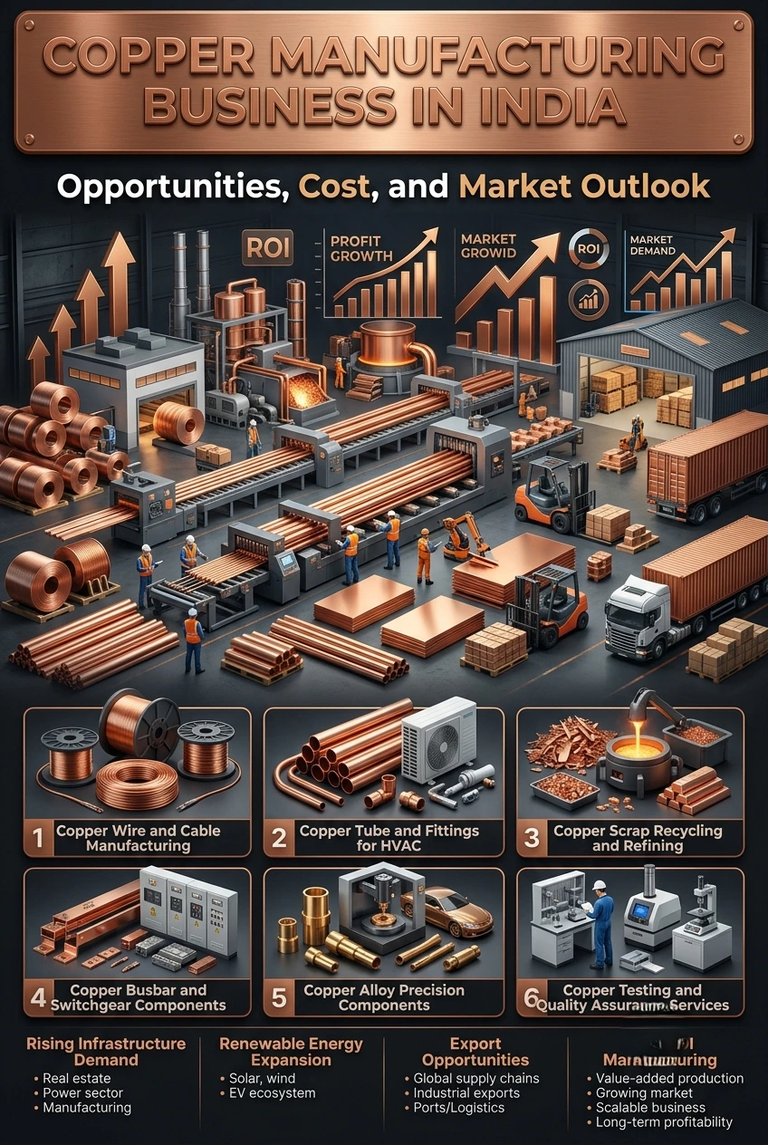 Copper Manufacturing Business in India