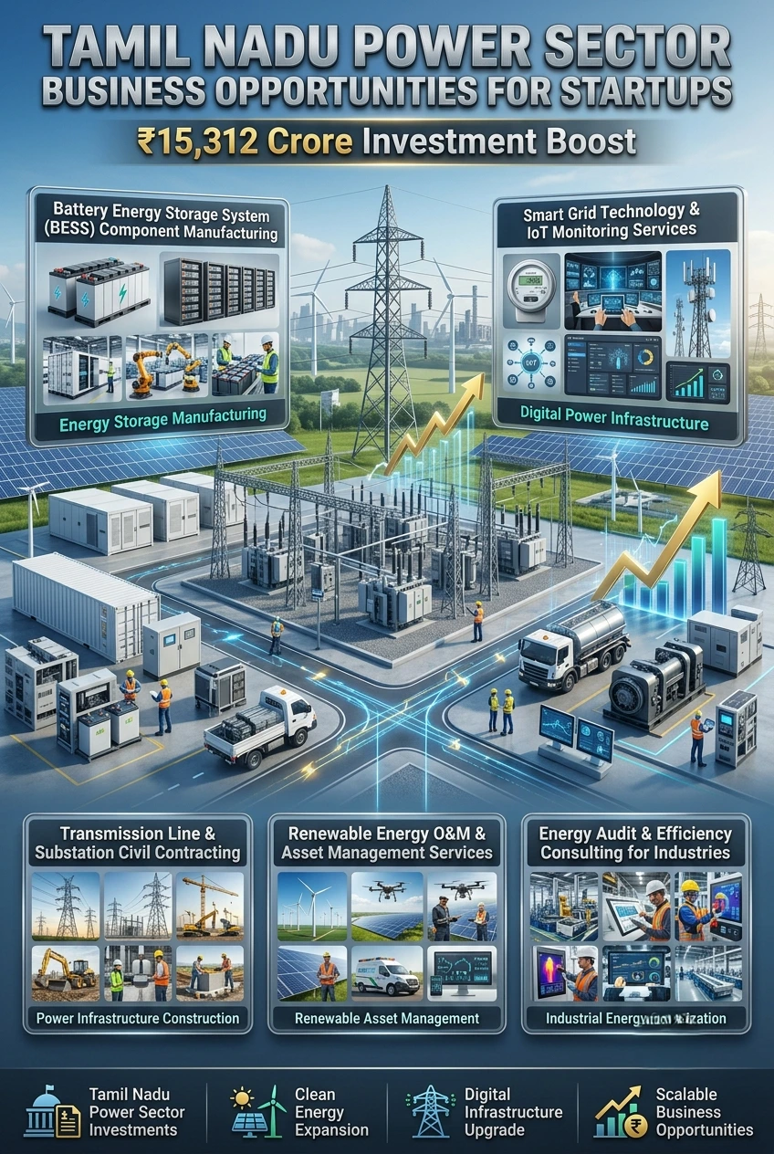 Tamil Nadu Power Sector Business Opportunities for Startups