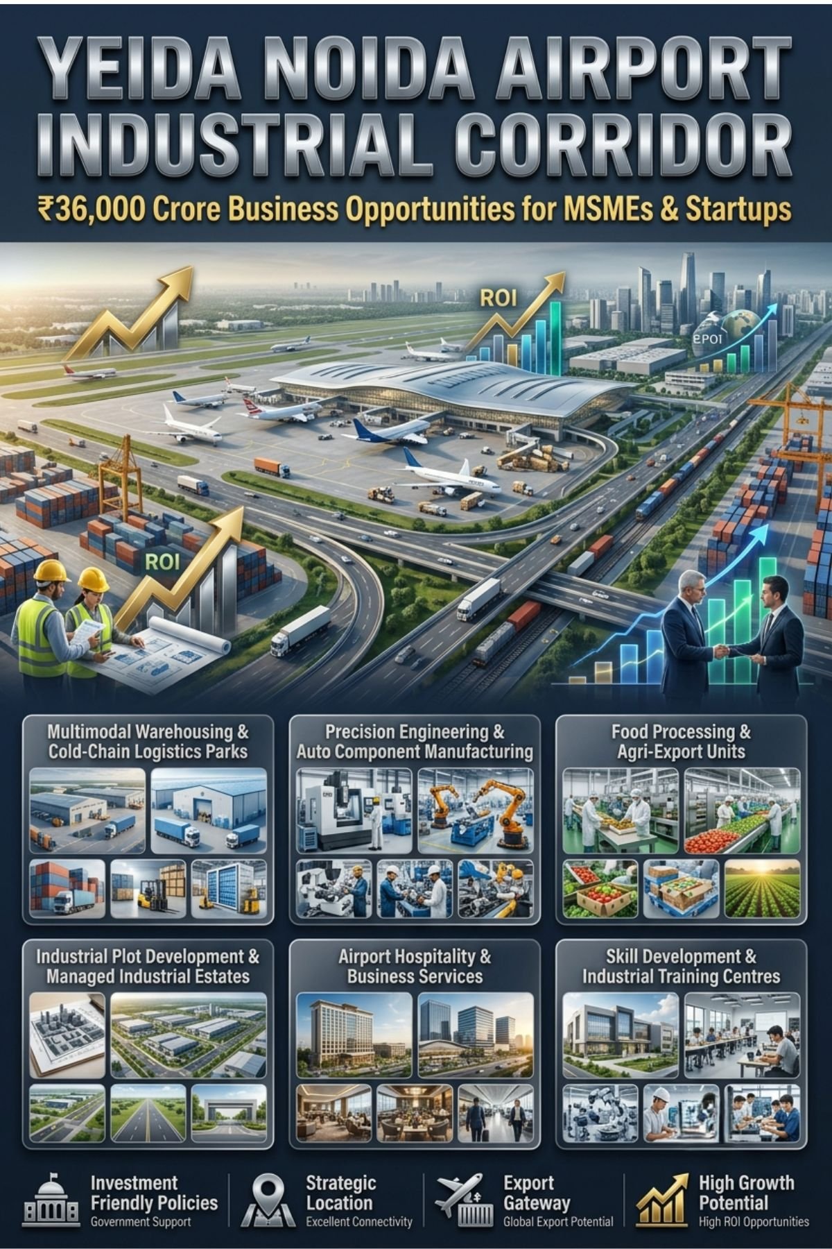 YEIDA Noida Airport Industrial Corridor: MSME Opportunities
