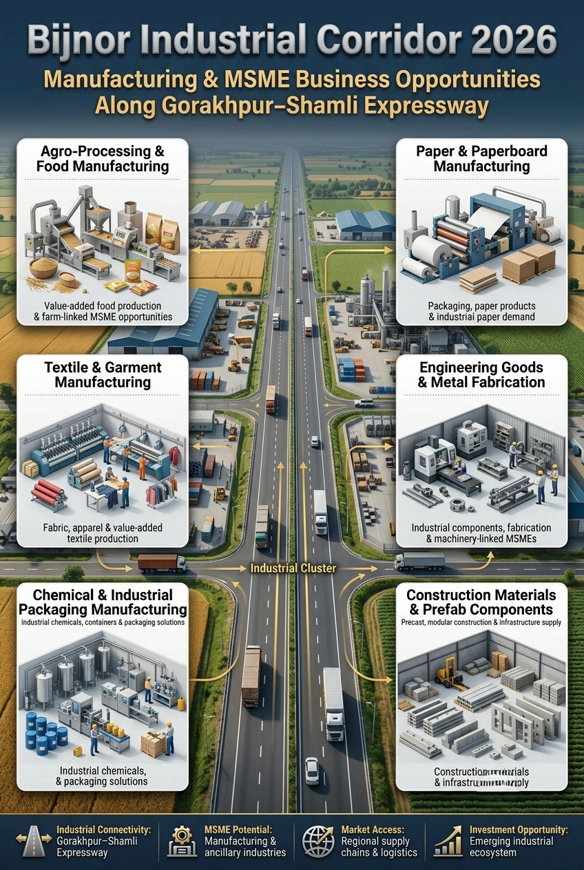 Bijnor Industrial Corridor 2026 manufacturing and MSME opportunities