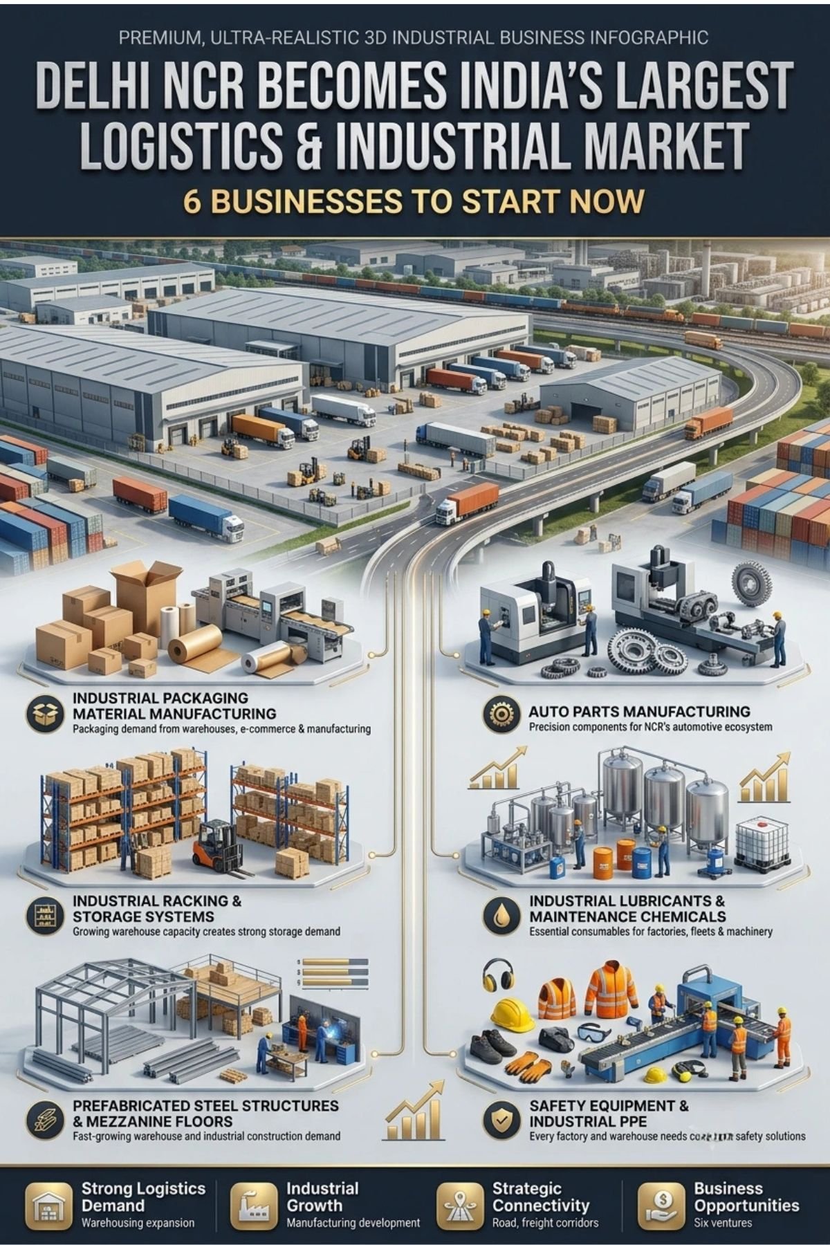 Delhi NCR manufacturing business opportunities 2026
