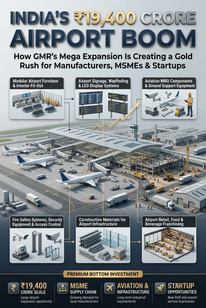GMR Airports expansion creating MSME business opportunities