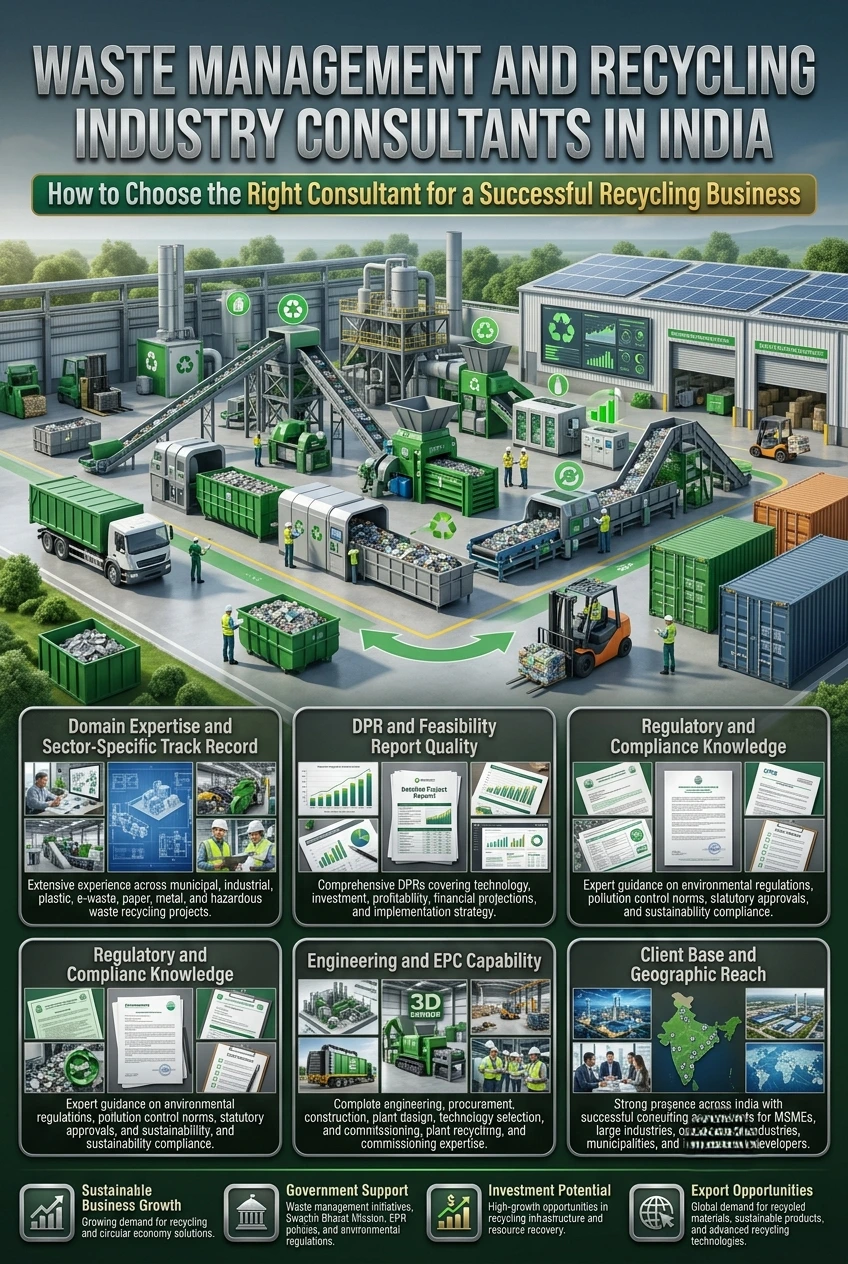 Waste management and recycling industry consultants in India