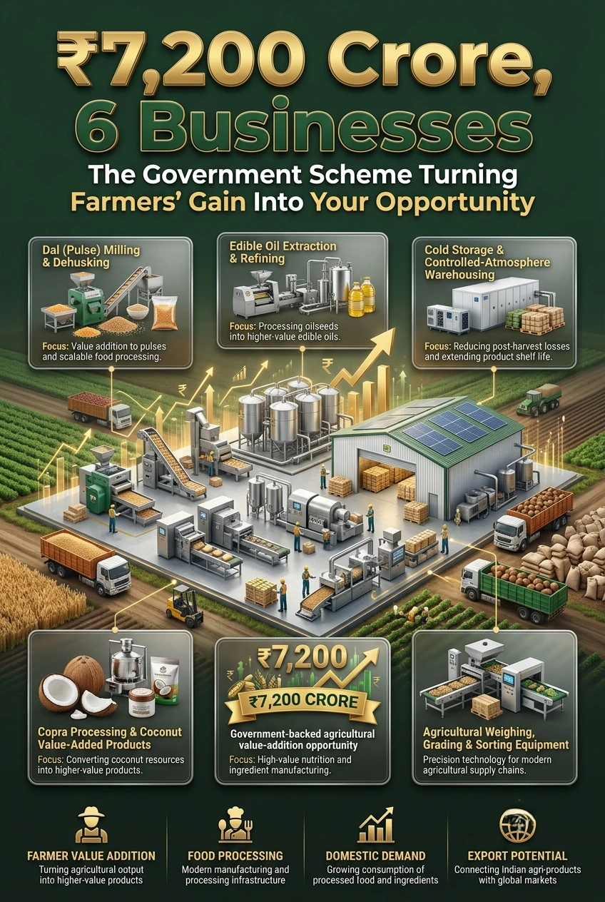 PM AASHA business opportunities in agri-processing 2026