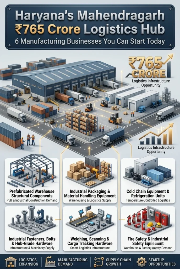 Haryana Mahendragarh Logistics Hub and manufacturing business opportunities