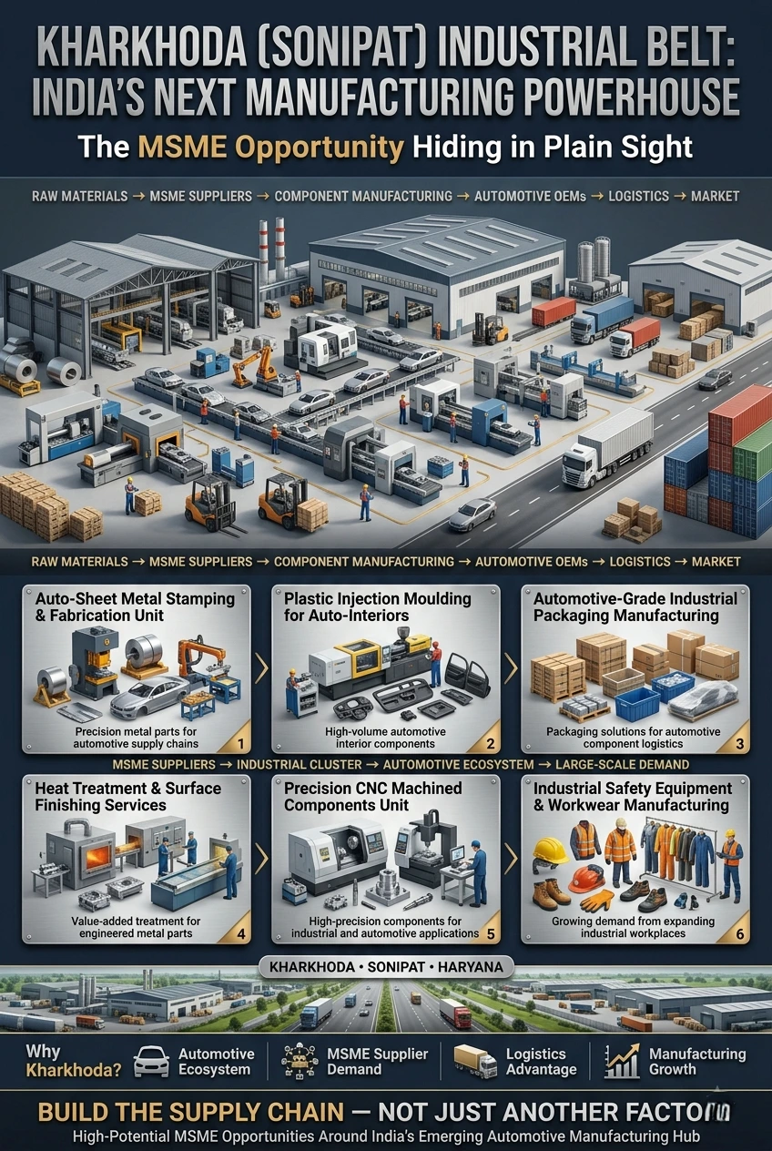 Kharkhoda industrial area and MSME manufacturing opportunities
