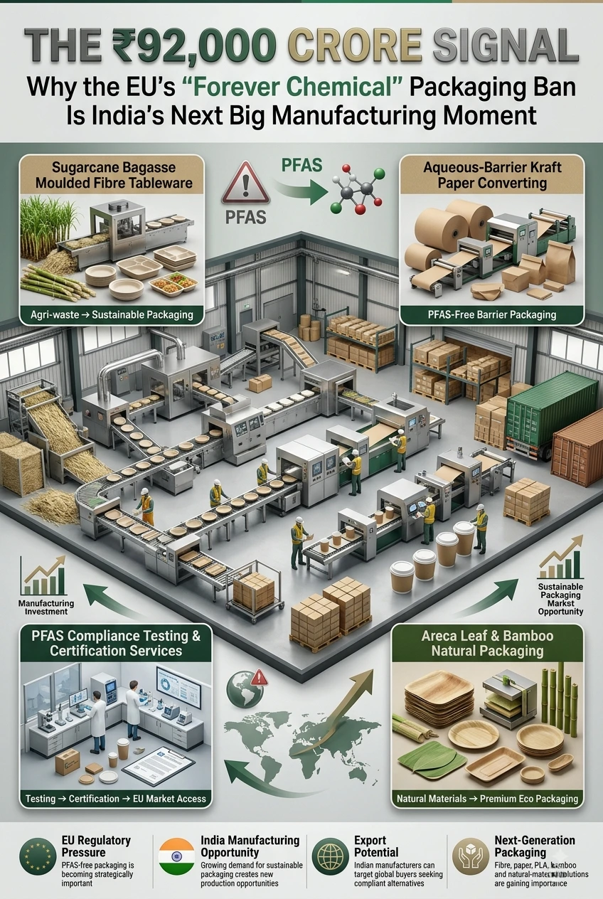 PFAS Free Packaging Manufacturing in India: 5 Business Ideas