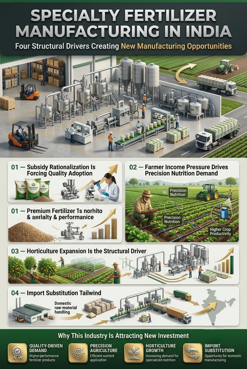 Specialty Fertilizer Manufacturing in India